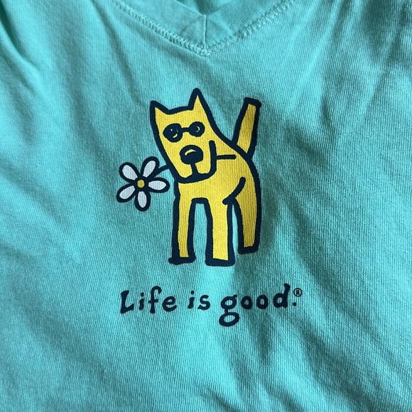 Life is Good Crusher V-neck t-shirt - Picture 4 of 4